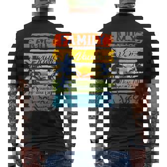 Family Vacation Panama Canal 2026 Beach Matching Group Tank Top Men's Back Print T-Shirt | Mazezy