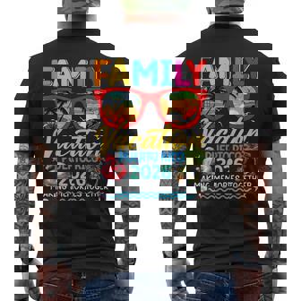 Family Vacation Puerto Rico 2026 Summer Matching Group Trip Men's T-shirt Back Print - Seseable