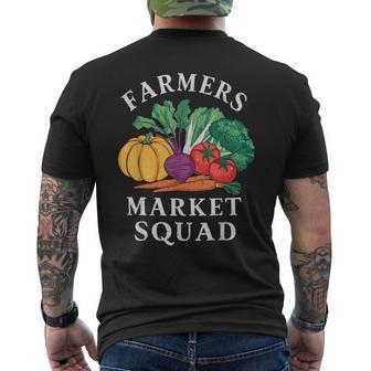 Farmers Market Agriculture Agriculture Food Vegetables Men's T-shirt Back Print - Thegiftio UK