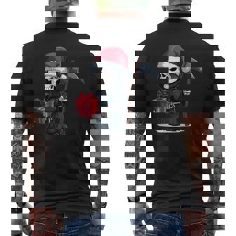 Faucheuse Amusante En Costume De Noël Pour Laaison De Noël T-shirt imprimé au dos - Cadeauxyz