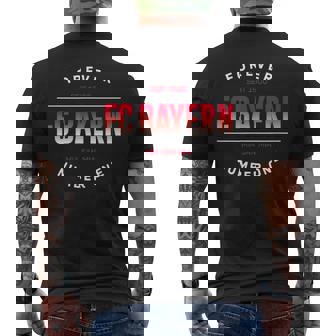 Fcバイエルン・ミュンヘン フォーエバー ナンバーワン メンズTシャツ バックプリント - Kawaiitshirt