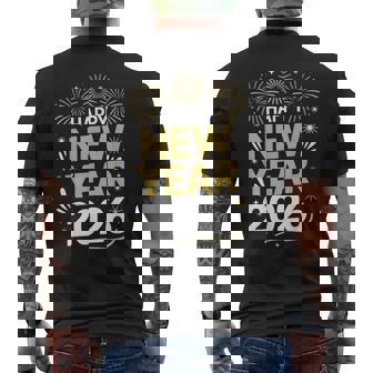 Feliz Año Nuevo 2026 Nochevieja 2026 Camiseta Hombre Estampado Espalda - Regaloses