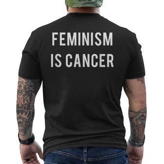 Feminism Is Cancer Camiseta Hombre Estampado Espalda - Regaloses