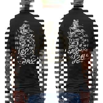 Feral Besties Squad Best Friend Bff Somebody's Feral Bestie Men's T-shirt Back Print | Mazezy