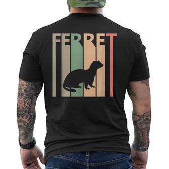 Ferret フェレット メンズTシャツ バックプリント - Kawaiitshirt