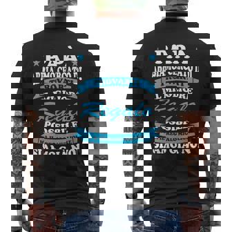 Festa Del Papà Regalo Padre Migliore Papà Del Mondo T-shirt da uomo con stampa posteriore - Novitaregali