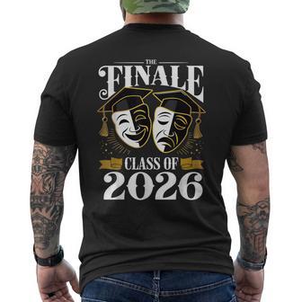 The Finale Class Of 2026 Theater Drama Senior Men's T-shirt Back Print - Thegiftio UK