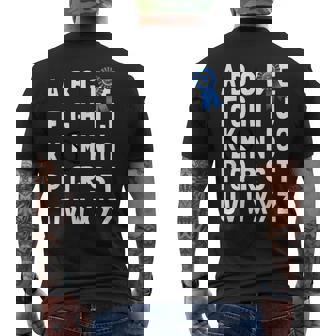 First Noel No L Christmas Halloween Costume Pun Men's T-shirt Back Print - Monsterry