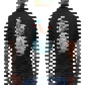 Fisarmonica Camicia Uomo Fisarmonica Musica Regalo Donna T-shirt da uomo con stampa posteriore - Novitaregali