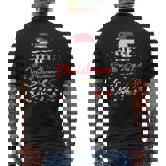 Fleet Christmas Crew Fun Fleet Manager Matching Men's Back Print T-Shirt | Mazezy