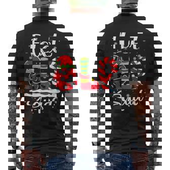 Fleet Elf Squad Christmas Transportation Manager Matching Men's Back Print T-Shirt | Mazezy