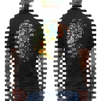 Fleur Taoïsme Yin Yangymboleur Taijitu Zen Yin Yang T-shirt imprimé au dos - Cadeauxyz