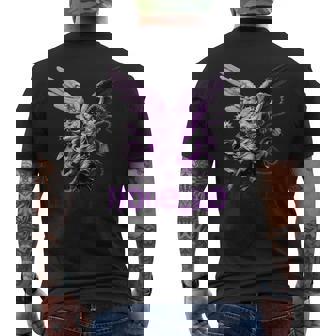 Florence Italy Angel Gothic Medieval Renaissance Bernini Men's Back Print T-Shirt | Mazezy