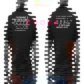 Foobs Owner Zero Cancer Mastectomy Breast Cancer Survivor Men's Back Print T-Shirt | Mazezy