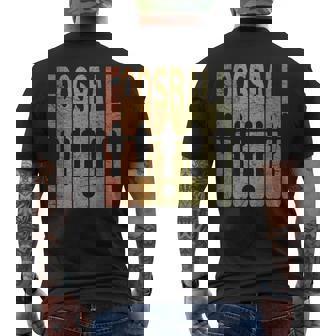 Foosball Vintage Table Soccer Retro Foosball Player Men's Back Print T-Shirt | Mazezy