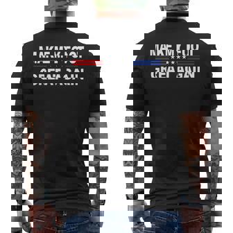 Make My Foot Great Again Broken Foot Injury Recovery Men's Back Print T-Shirt | Mazezy