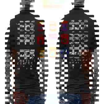 Forensics Is My Jam Forensic Science Graduate Psychology Men's Back Print T-Shirt | Mazezy