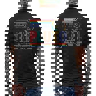 Never Forget Pluto Memorial Space Science Astronomy Men's Back Print T-Shirt | Mazezy