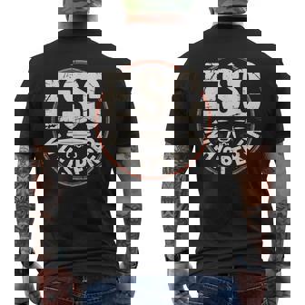 FPV Electronic Speed Controller Drone Racing Men's Back Print T-Shirt | Mazezy