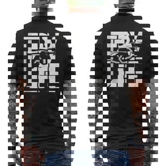 FPV Life Drone Pilot Racing Aerial Photography Tank Top Men's Back Print T-Shirt | Mazezy