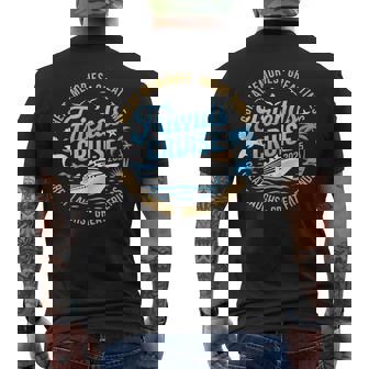 Friends Cruise 2025 Matching Group Vacation Trip Cruising Men's T-shirt Back Print - Monsterry