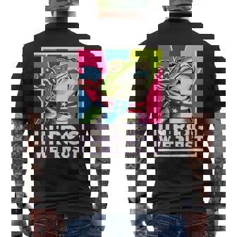 In Frog We Trust 2025 Men's Back Print T-Shirt | Mazezy