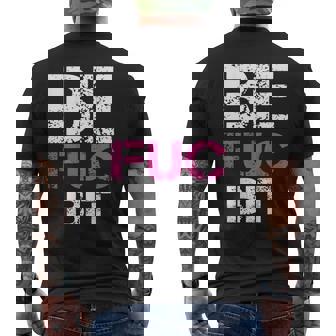 Be Fuc Bit Couple Best Fuckin' Bitches On Back Men's T-shirt Back Print - Thegiftio