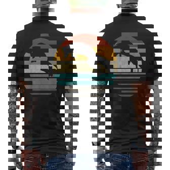 Fuchs Füchse Fox Tier Tierliebhaber Wald Natur Retrointage T-Shirt mit Rückendruck - Geschenkecke