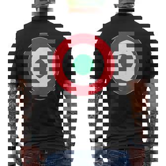 Fuerza Aérea Italiana Roundel Italia Fuerzas Armadas Camiseta Hombre Estampado Espalda - Regaloses