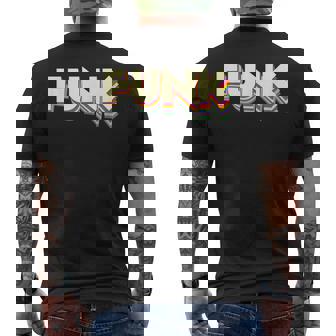 Funk ファンク、ソウル、ジャズ&ヒップホップミュージック ファン向け メンズTシャツ バックプリント - Kawaiitshirt