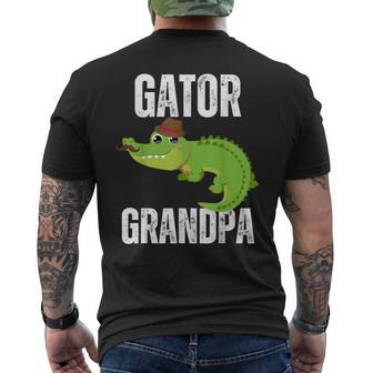 Alligator Apparel Charming Gator Grandpa Crocodile Men Men's T-shirt Back Print - Thegiftio UK