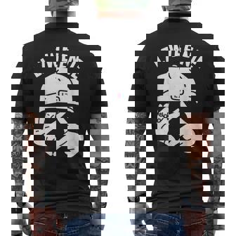 Baseball Softball Season Men's T-shirt Back Print | Seseable UK