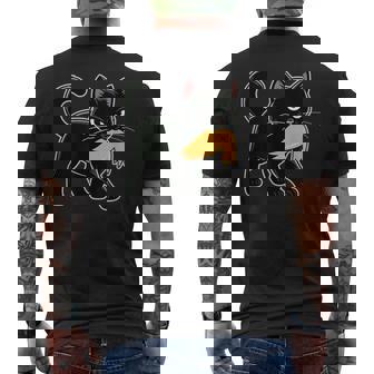 Black Cats Against Trump Anti Trump Men's T-shirt Back Print | Seseable CA