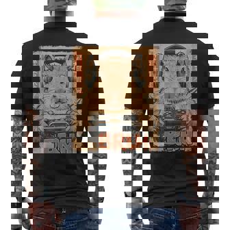 Capybara Bruh Video Games Japanese Anime Manga Kawaii Men's T-shirt Back Print - Thegiftio