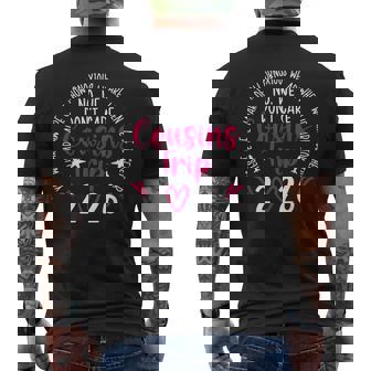 Cousins Trip 2026 Vacation Travel Cousins Night Out Men's T-shirt Back Print - Monsterry