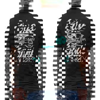 Cruise Squad 2026 Summer Vacation Matching Family Men's T-shirt Back Print - Monsterry