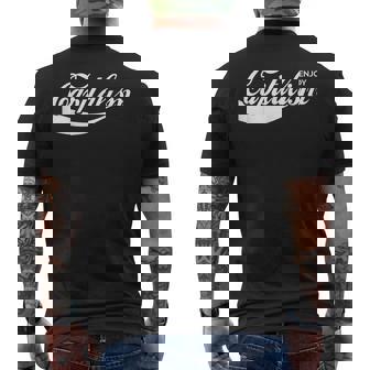 Enjoy Capitalism メンズTシャツ バックプリント - Kawaiitshirt