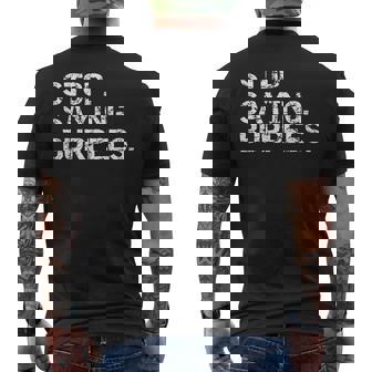 Exerciseaying Workout GeartopAying Burpees T-shirt da uomo con stampa posteriore - Novitaregali