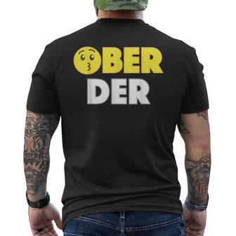 Filipino Ober Der Pinoy Men's T-shirt Back Print - Thegiftio UK