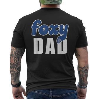 Foxy Dad Men's T-shirt Back Print - Thegiftio UK