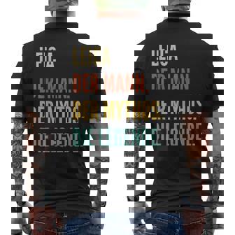 German First Name Leica メンズTシャツ バックプリント - Kawaiitshirt