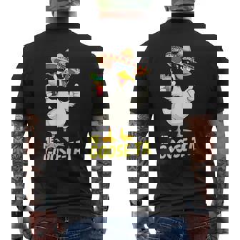 Mexican Saying Me Goose Ta Spanish Goose Pun Men's T-shirt Back Print | Mazezy