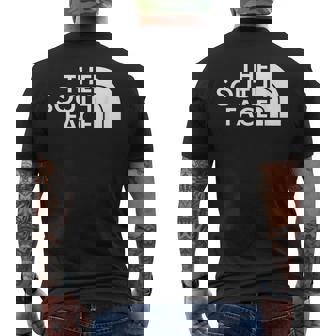 Parody Theouth Face スマートピープルのためのクールなデザイン メンズTシャツ バックプリント - Kawaiitshirt