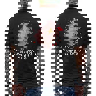 Raccoon Non È Colpa Mia T-shirt da uomo con stampa posteriore - Novitaregali