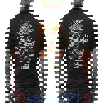 Ramen Anime Streetwear Kawaii Japanese Men's T-shirt Back Print - Thegiftio