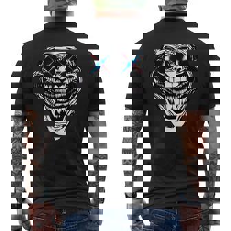 Sigma Phonk Meme Scary Troll Face Those Who Know Men's T-shirt Back Print - Monsterry