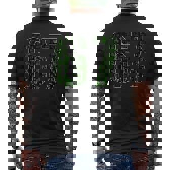 Six Seven 6 7 Meme Gen Alpha Slang Binary Code Men's T-shirt Back Print | Mazezy