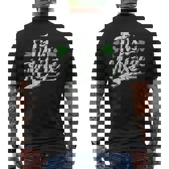 St Paddy's Patrick’S Day Joke Tits Mcgee Shenanigans Men's T-shirt Back Print - Thegiftio