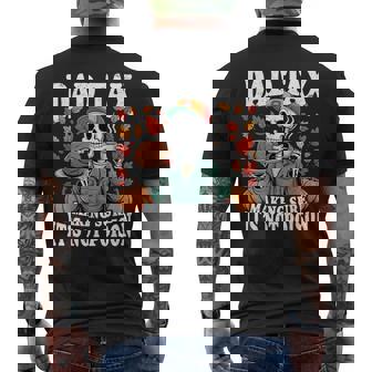 Thanksgiving Dad Tax Skeleton Turkey Day Food Joke Men Men's T-shirt Back Print - Thegiftio