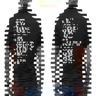 aying Punk Rock Linda Punk Rocker Camiseta Hombre Estampado Espalda - Regaloses